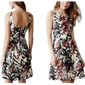 Anthropologie Maeve Capelle Dress sz small Fit and Flare Dress